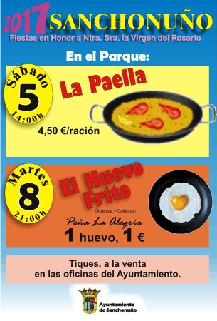 Imagen Tiques Paella y Huevo Frito