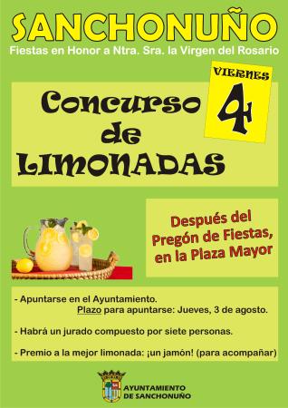 Imagen Cartel Concurso Limonadas 2017