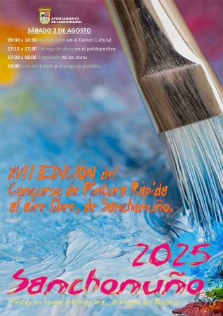 Imagen XVII EDICIÓN DEL CONCURSO DE PINTURA RÁPIDA DE SANCHONUÑO.
