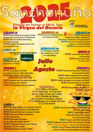Imagen Fiestas 2025 en honor a Ntra. Sra. la Virgen del Rosario