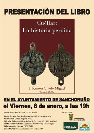 Imagen Presentación del libro - Cuéllar La Historia Perdida -