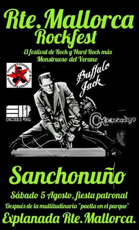 Imagen Cartel Concierto Rock - Restaurante Mallorca